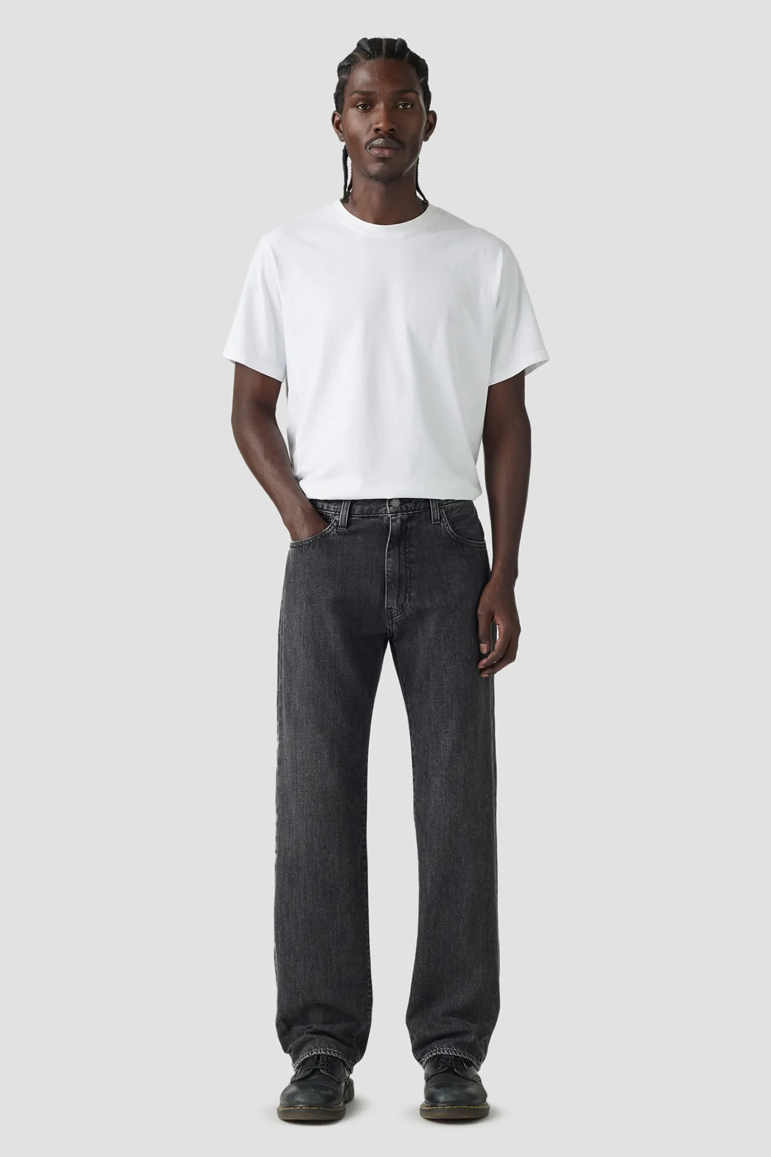 Мужские черные джинсы 555™ 3