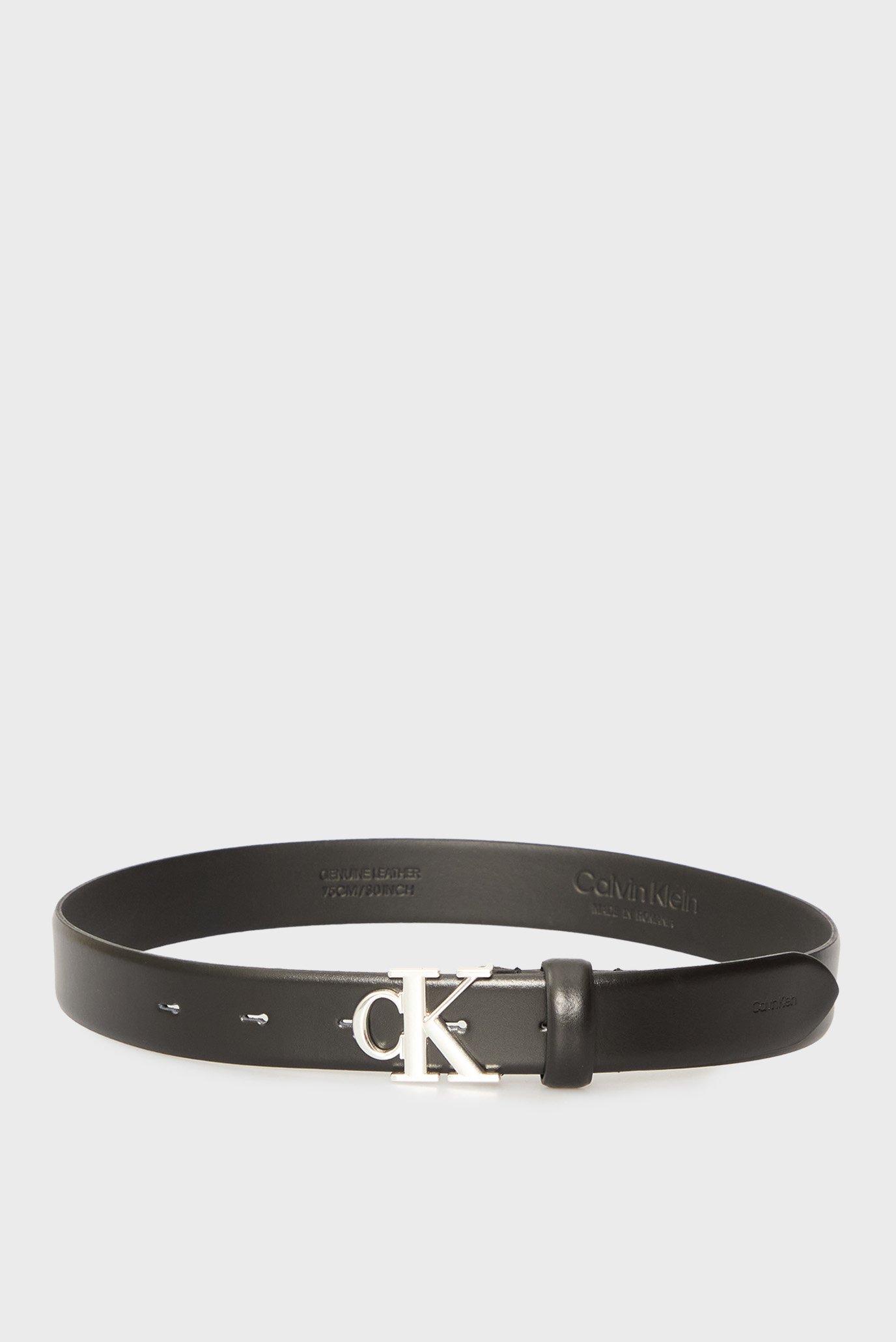 Женский черный кожаный ремень BUCKLE Черный 80 Calvin Klein LV04F7054G Женский черный кожаный ремень BUCKLE Черный 80 Calvin Klein LV04F7054G