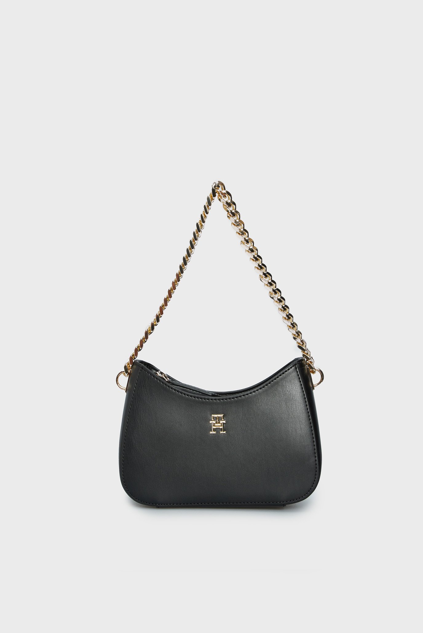 Женская черная сумка TH REFINED CHAIN SHOULDER BAG 1