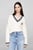 Женский белый пуловер TJW VNCK CREST CABLE SWEATER EXT