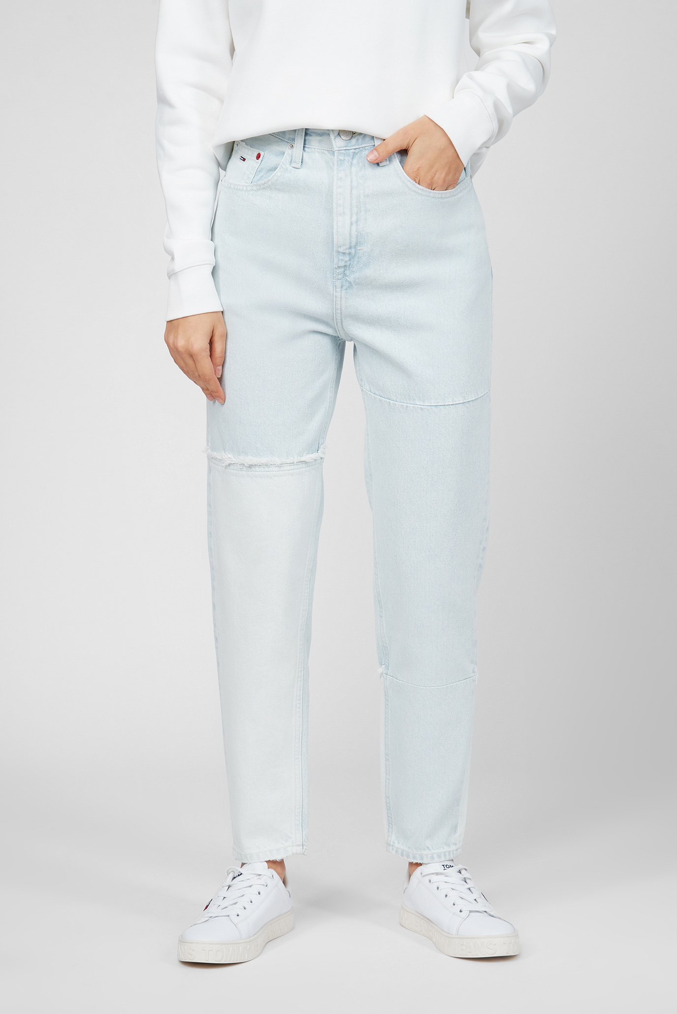 Жіночі блакитні джинси MOM JEAN 1