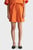 Женские оранжевые льняные шорты REL LINEN BLEND PULL ON