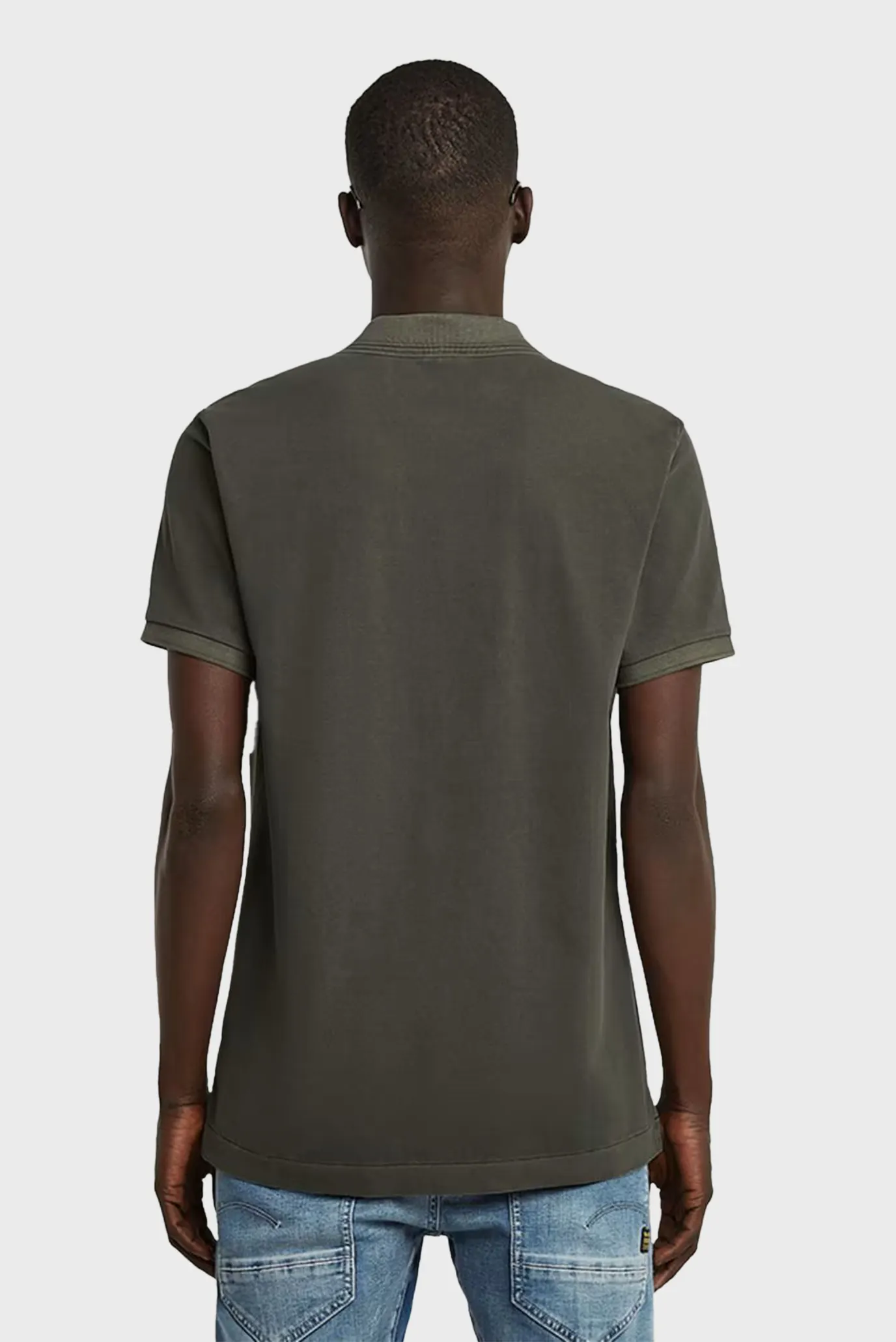 Чоловіче оливкове поло Dunda 3