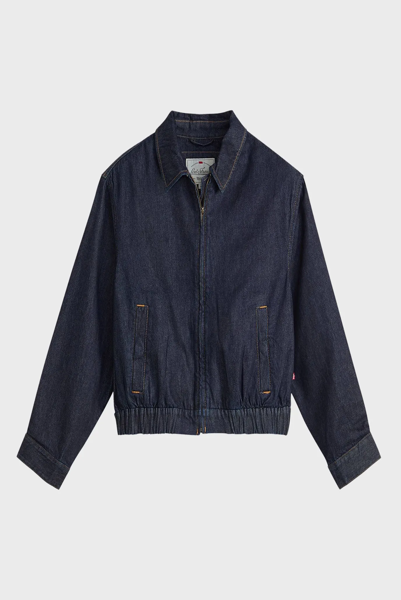 Жіноча темно-синя джинсова куртка 6