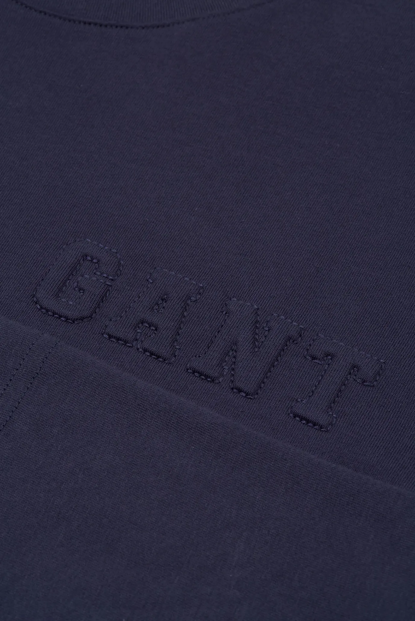 Чоловічий темно-синій лонгслів EMBOSSED 4