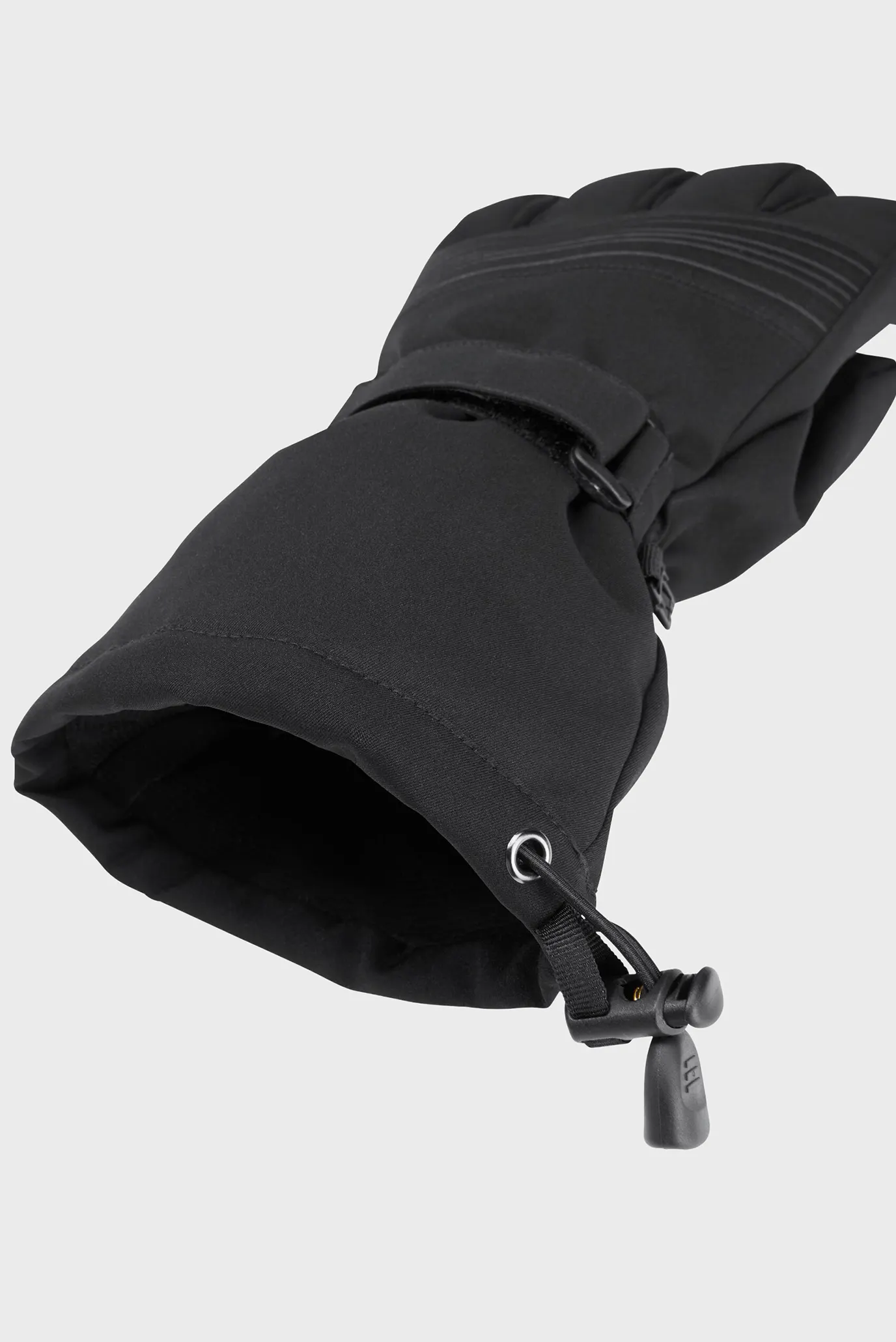 Черные лыжные перчатки 5