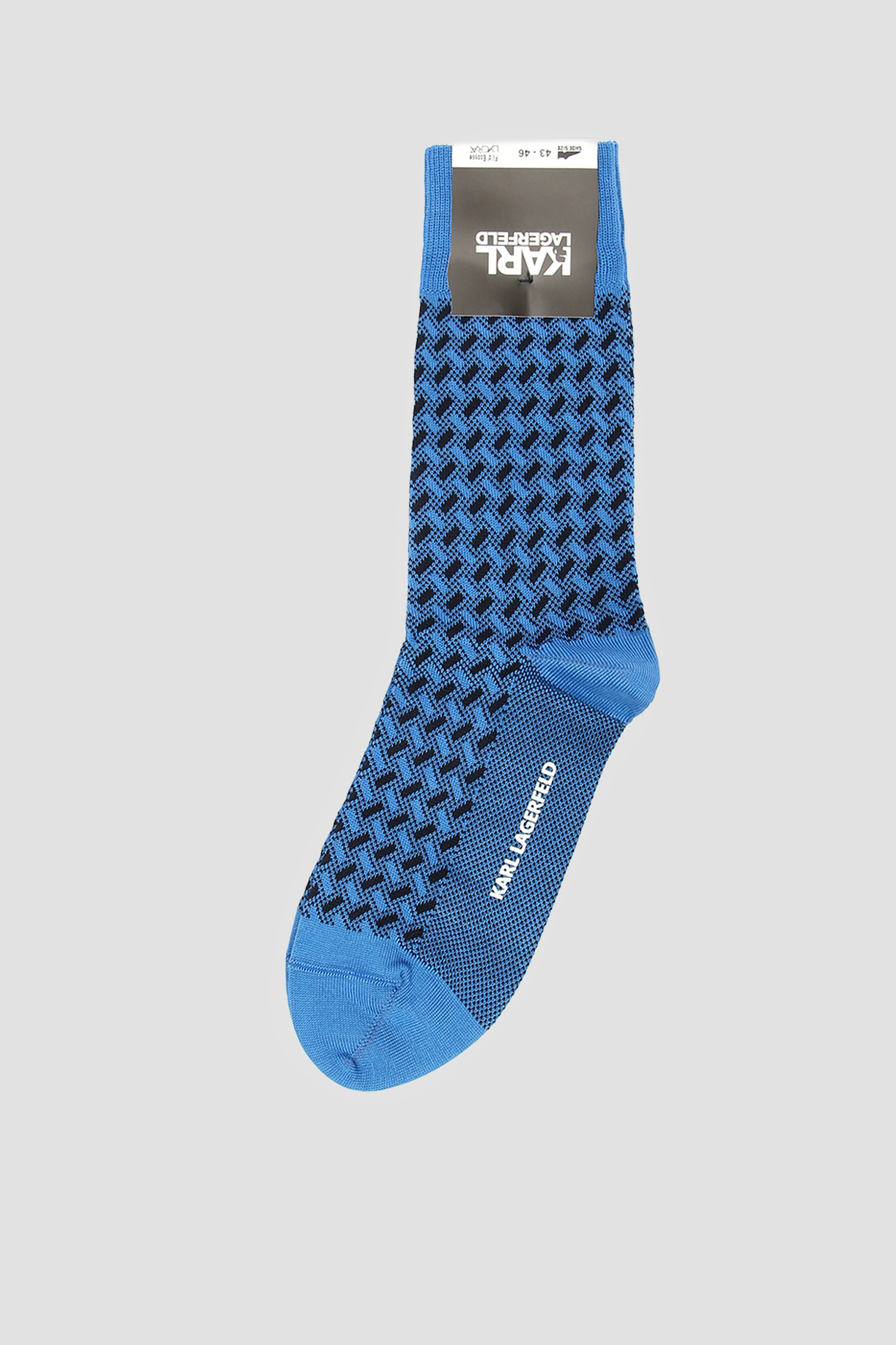Чоловічі сині шкарпетки 1
