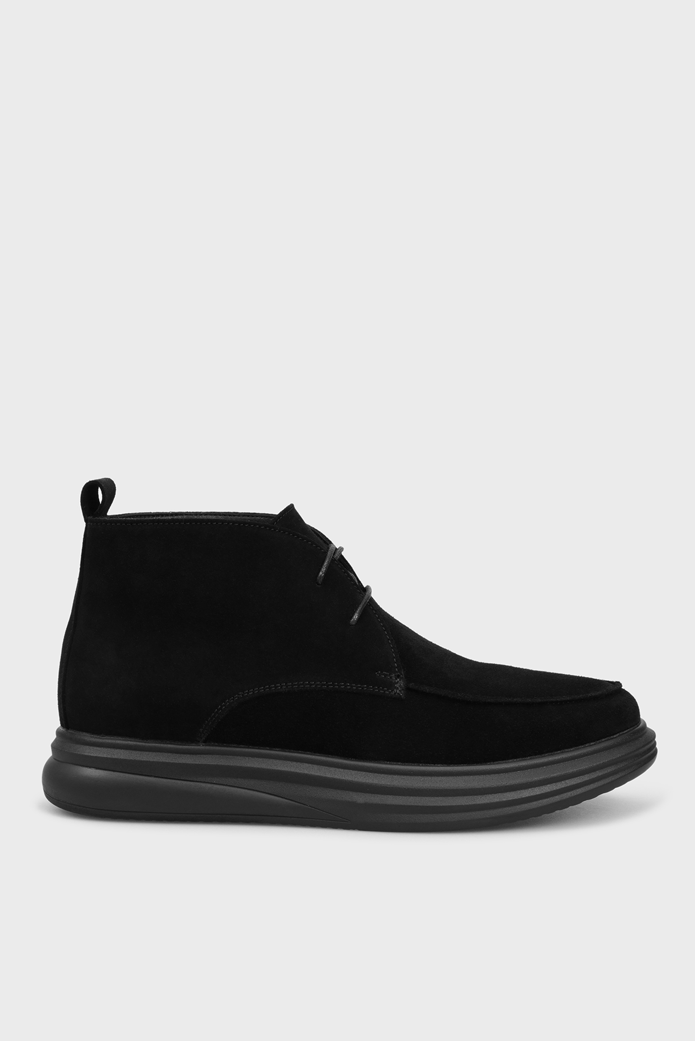Мужские черные кожаные дезерты Respect 32631M — MD-Fashion