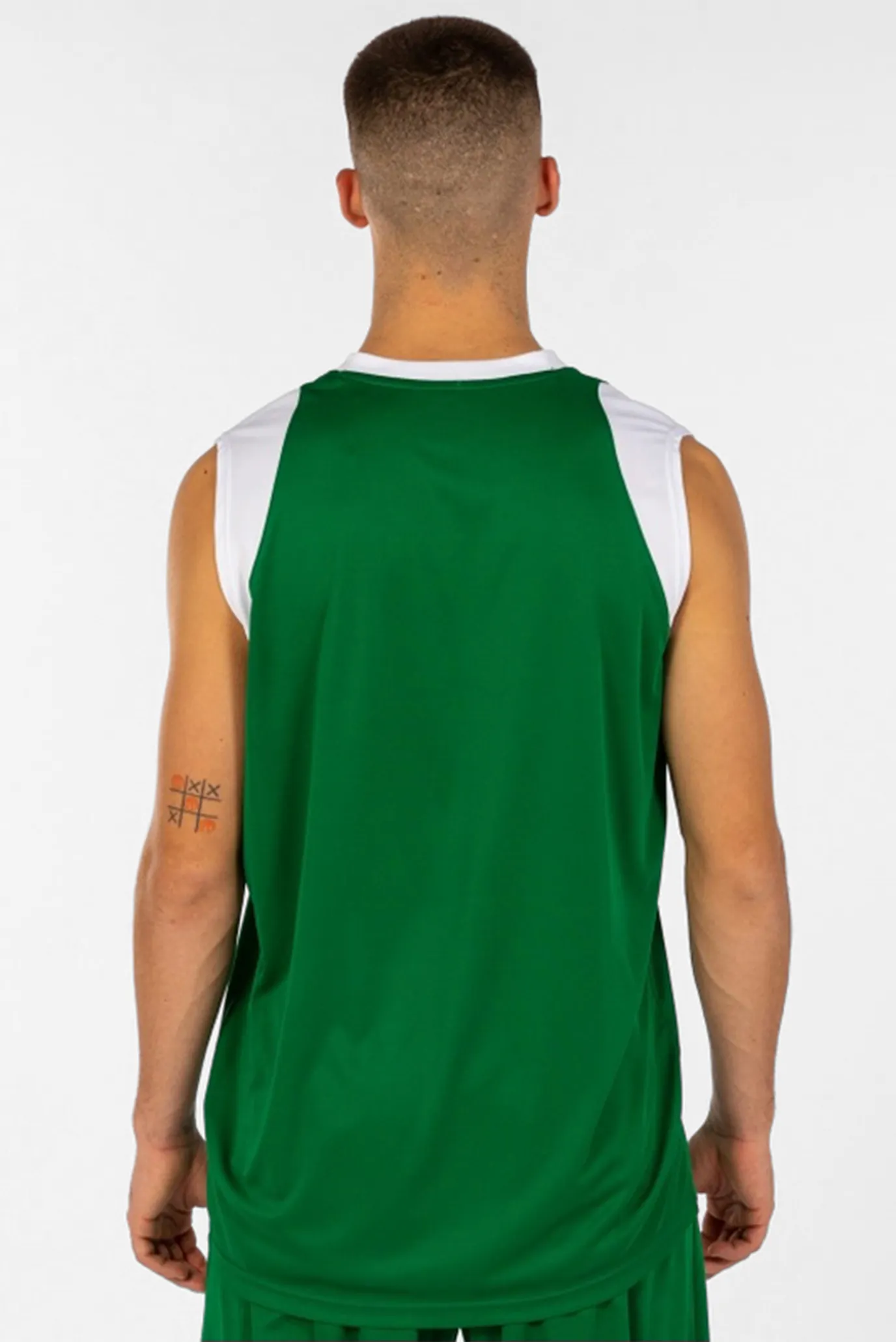 Чоловічий зелений комплект одягу (майка, шорти) 2