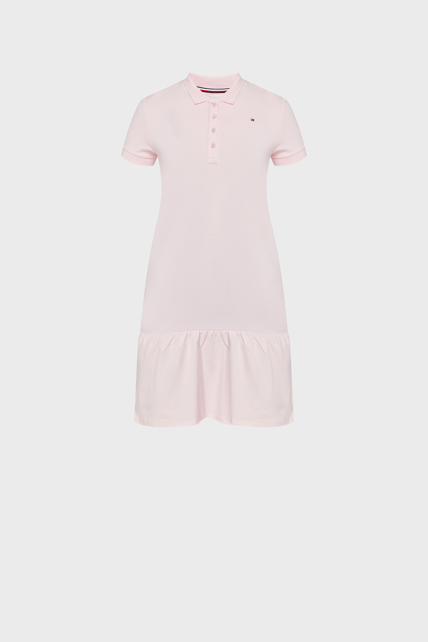 Детское розовое платье ESSENTIAL POLO DRESS S/S 1