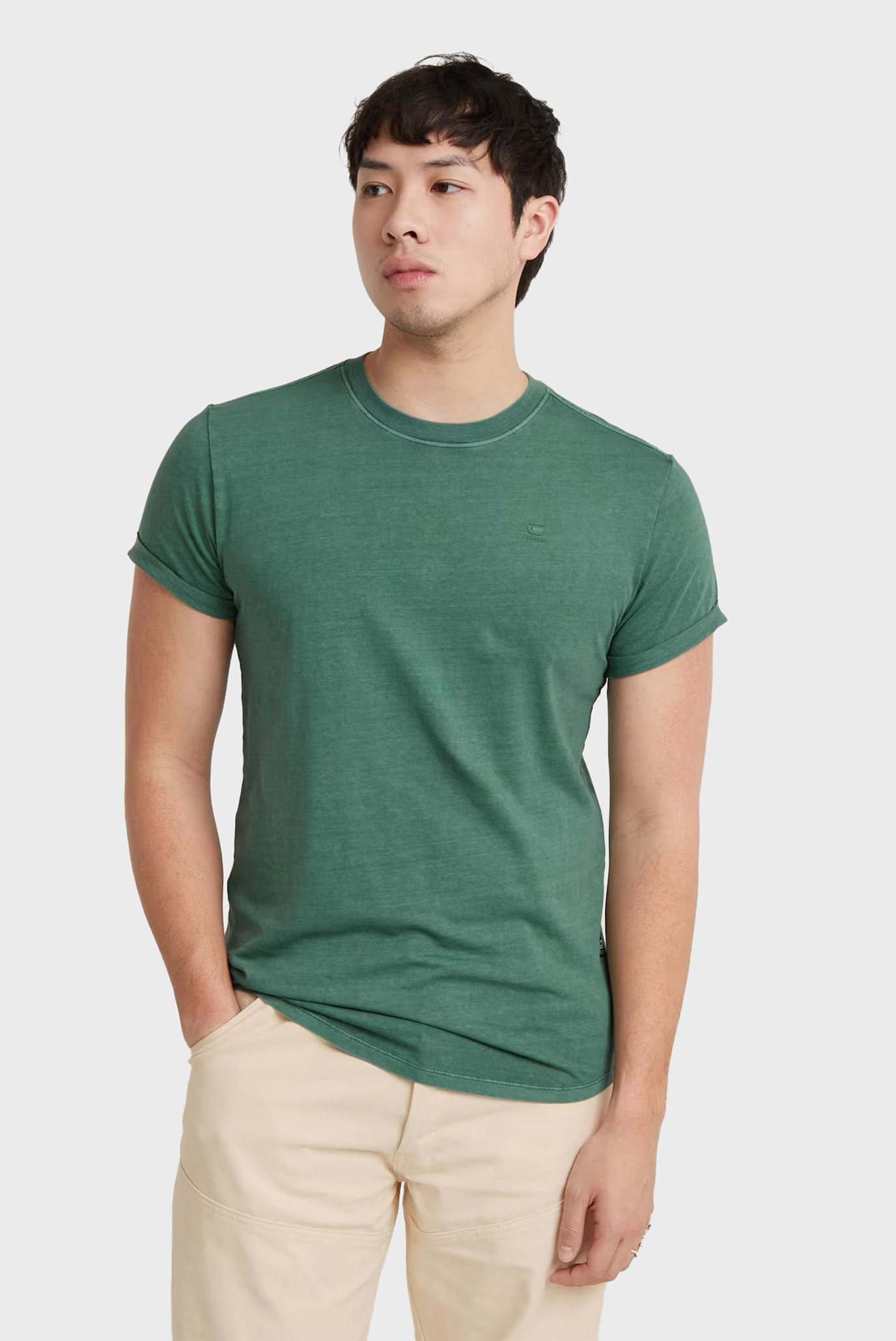 Мужская зеленая футболка Lash r t s/s 1