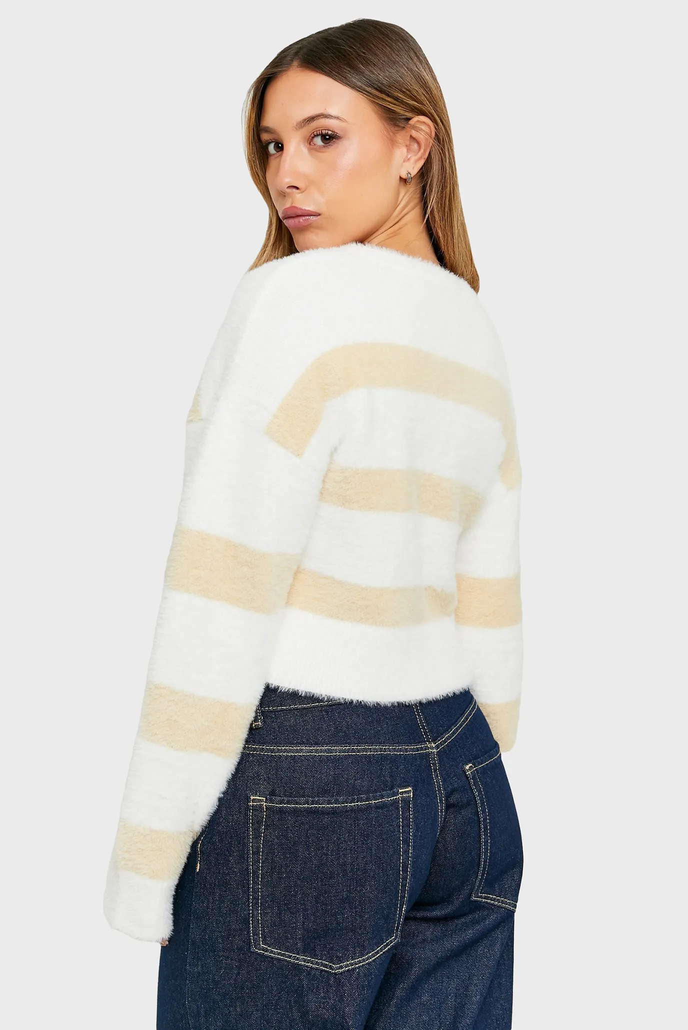 Жіночий джемпер у смужку 2