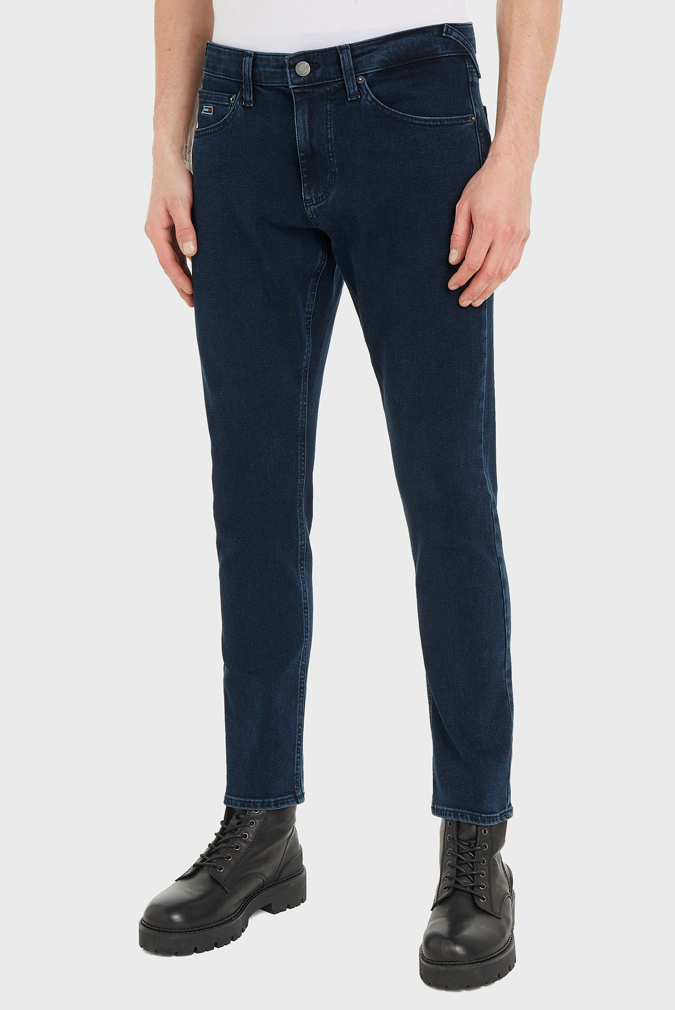 Мужские темно-синие джинсы SCANTON Y Синий 29-32 Tommy Jeans DM0DM18108 Мужские темно-синие джинсы SCANTON Y Синий 29-32 Tommy Jeans DM0DM18108