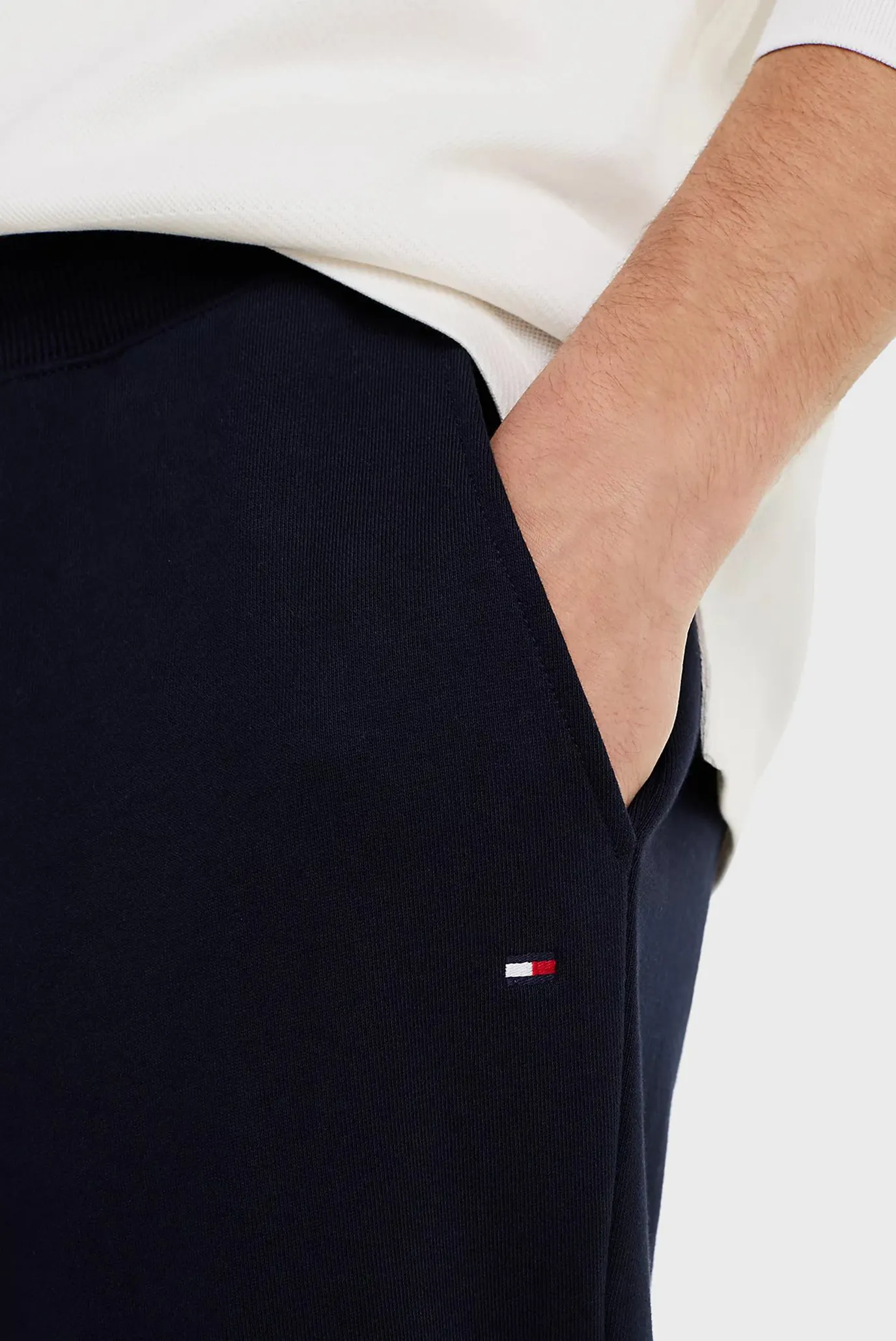 Мужские темно-синие спортивные брюки ESSENTIAL TERRY SWEATPANT 4