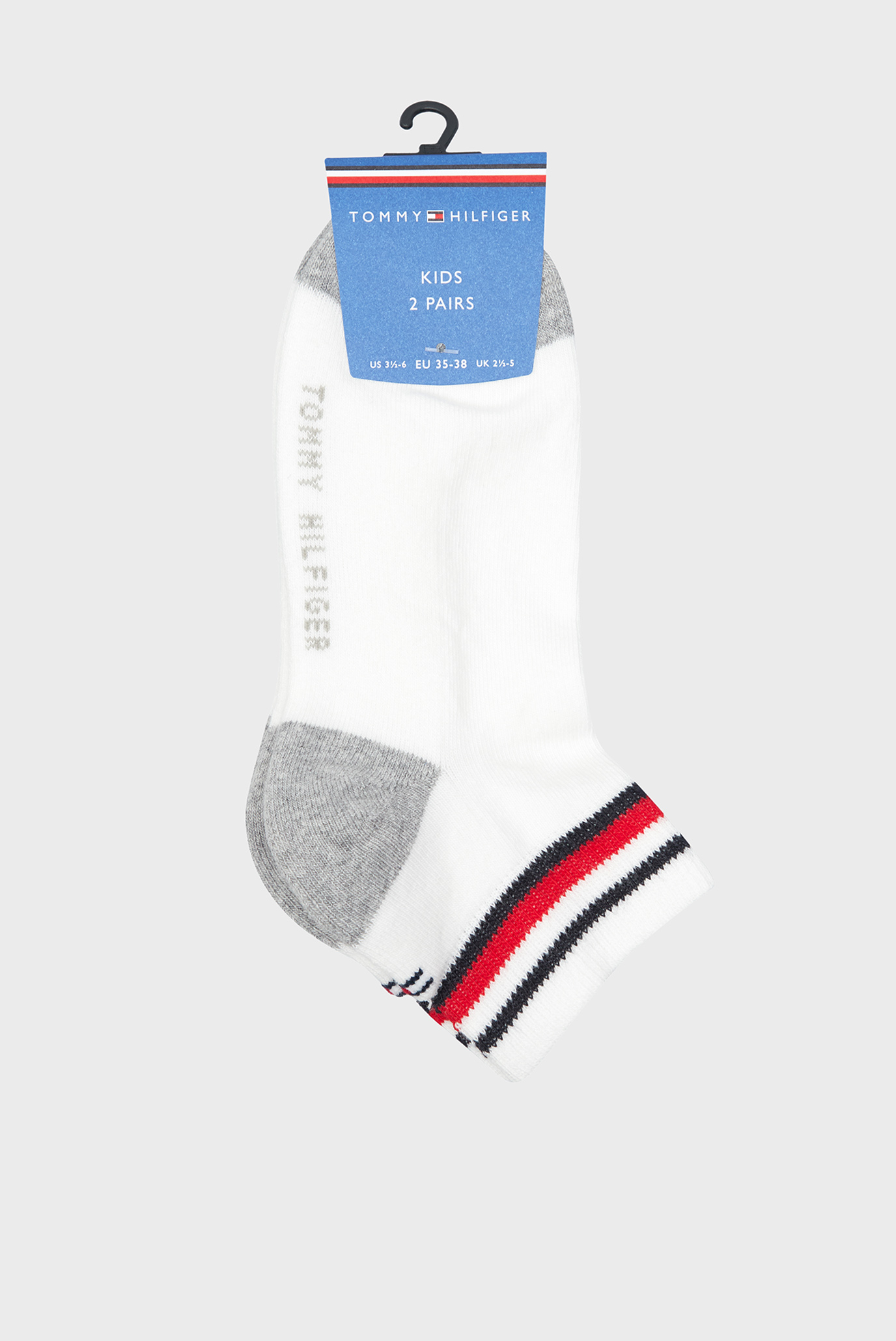 Дитячі білі шкарпетки (2 пари) TH KIDS ICONIC SPORTS QUARTER 2P 1