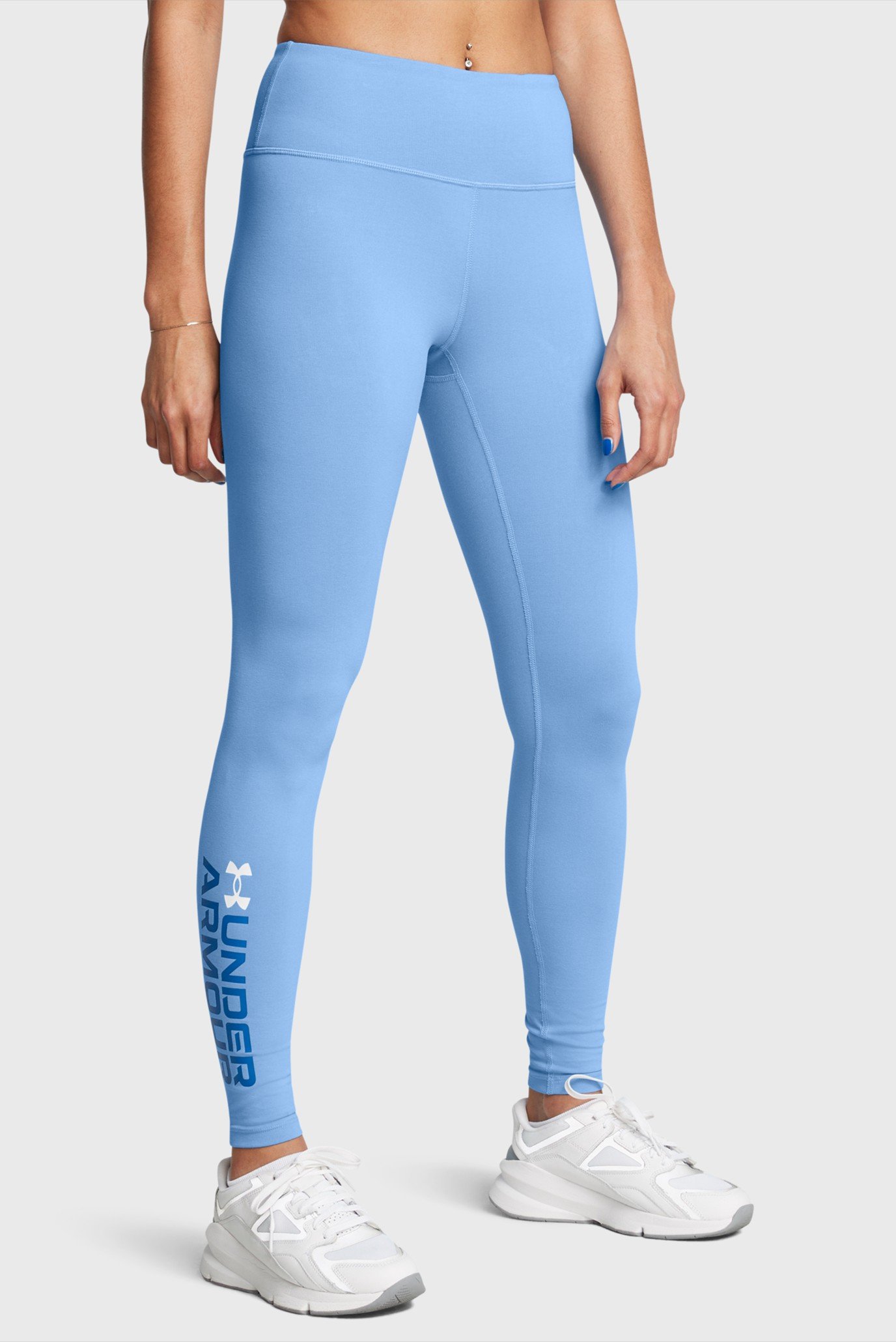 Женские голубые тайтсы Campus Graphic Legging 1