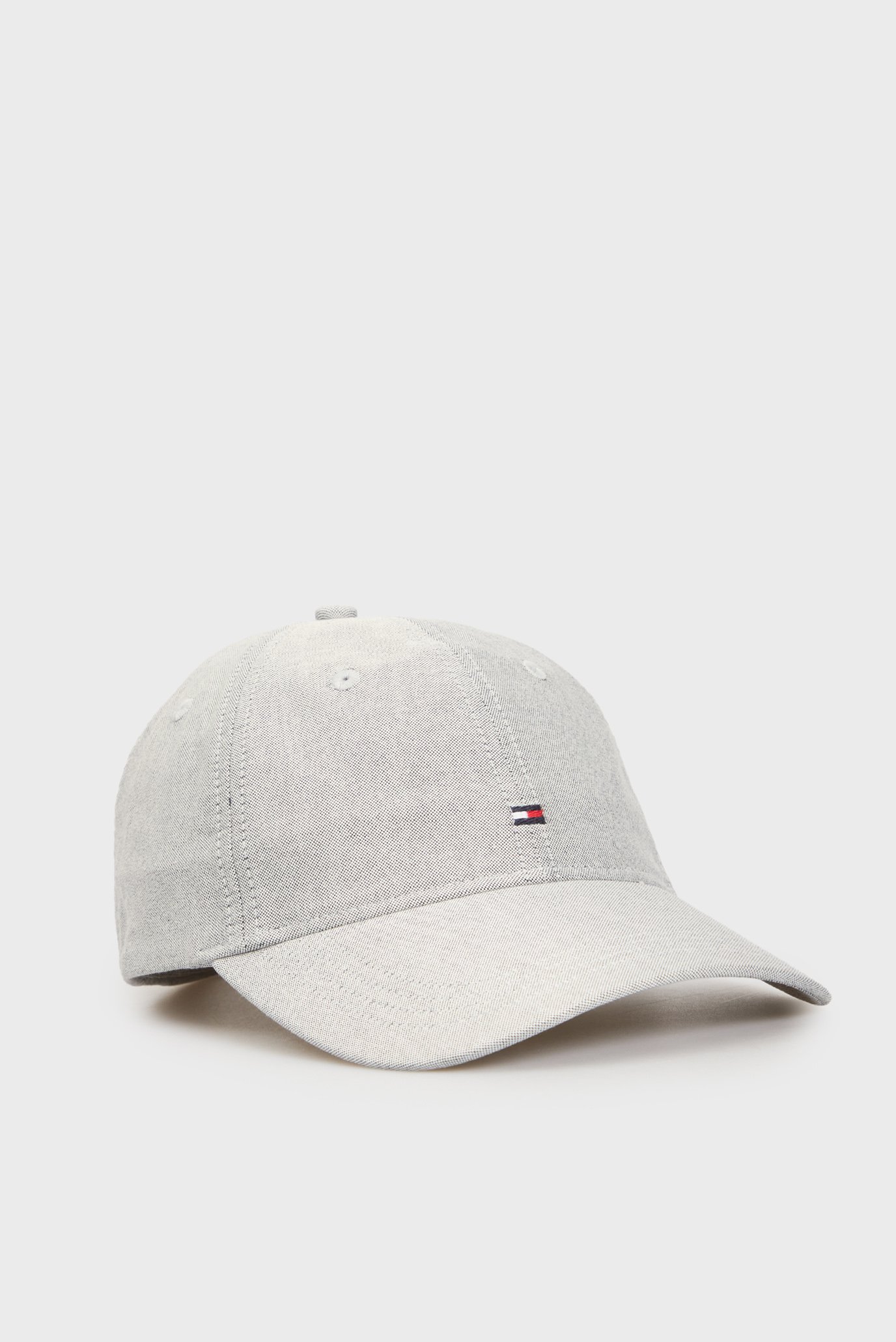 Мужская серая кепка TH FLAG OXFORD 6 PANEL CAP Серый ONESIZE Tommy Hilfiger AM0AM13160
