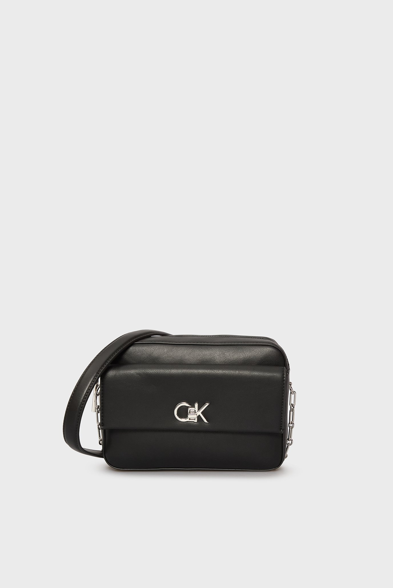 Женская черная сумка RE-LOCK POCKET Черный ONESIZE Calvin Klein LV04F3102G Женская черная сумка RE-LOCK POCKET Черный ONESIZE Calvin Klein LV04F3102G