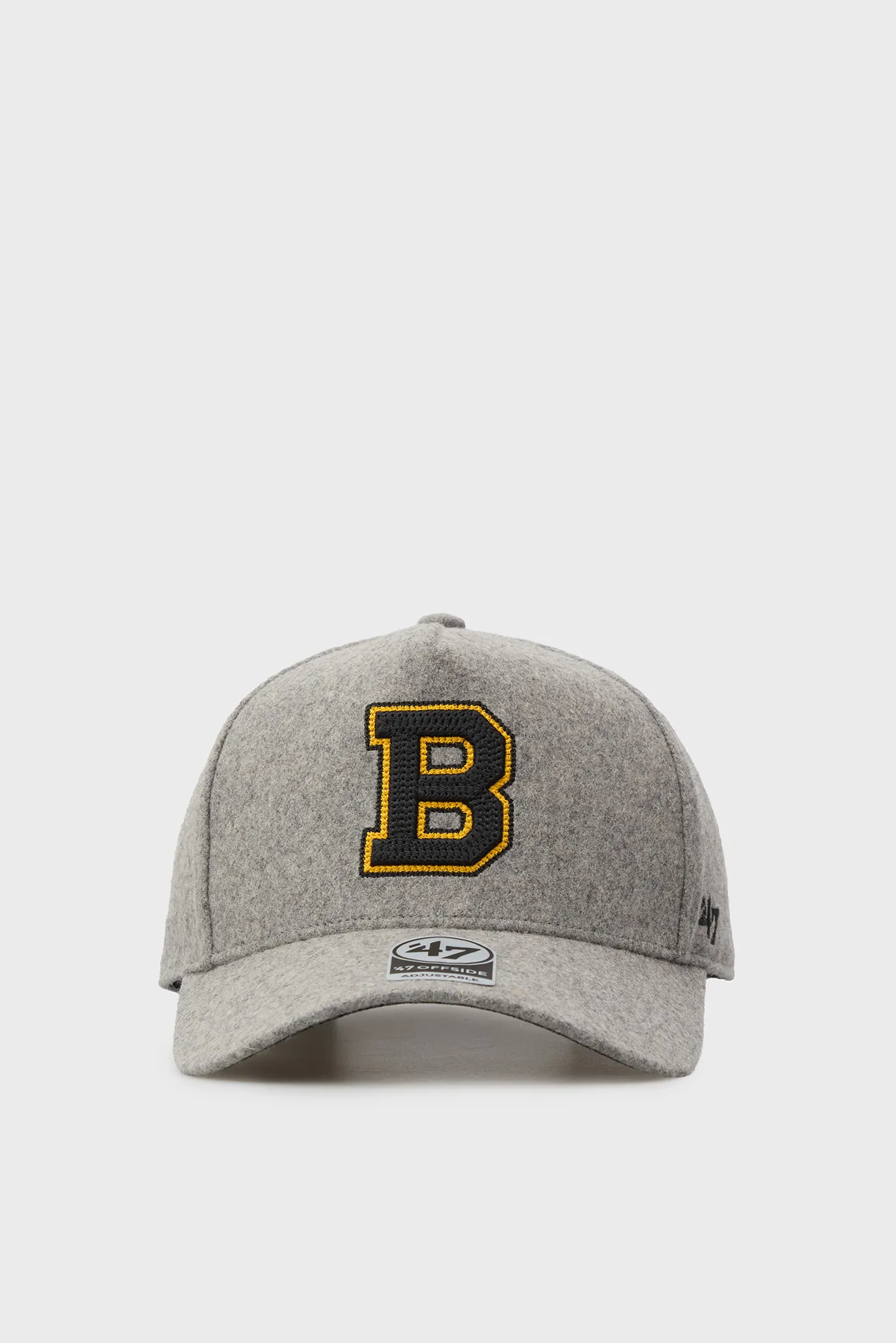 Сіра вовняна кепка BOSTON BRUINS CHAIN STITCH DT 4