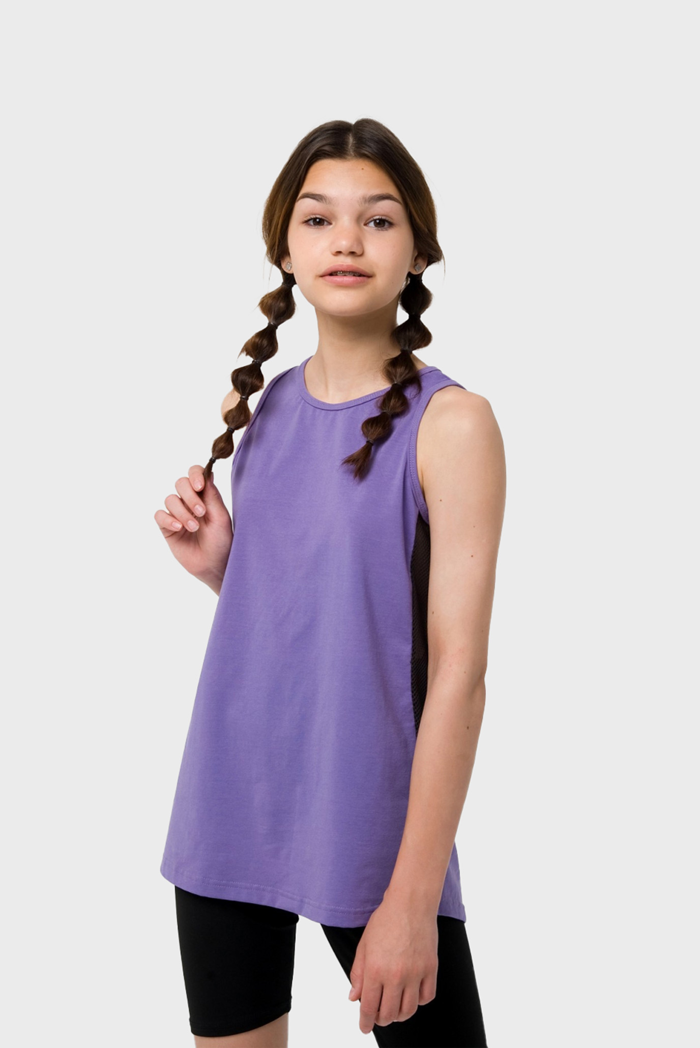 Дитяча фіолетова футболка 1