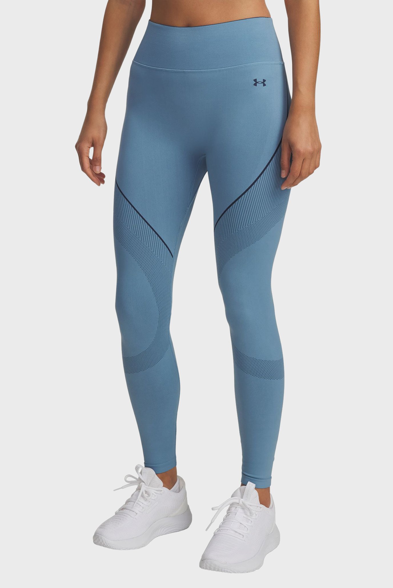 Женские голубые тайтсы UA Vanish Seamless Legging Голубой S Under Armour 6000646-418 Женские голубые тайтсы UA Vanish Seamless Legging Голубой S Under Armour 6000646-418