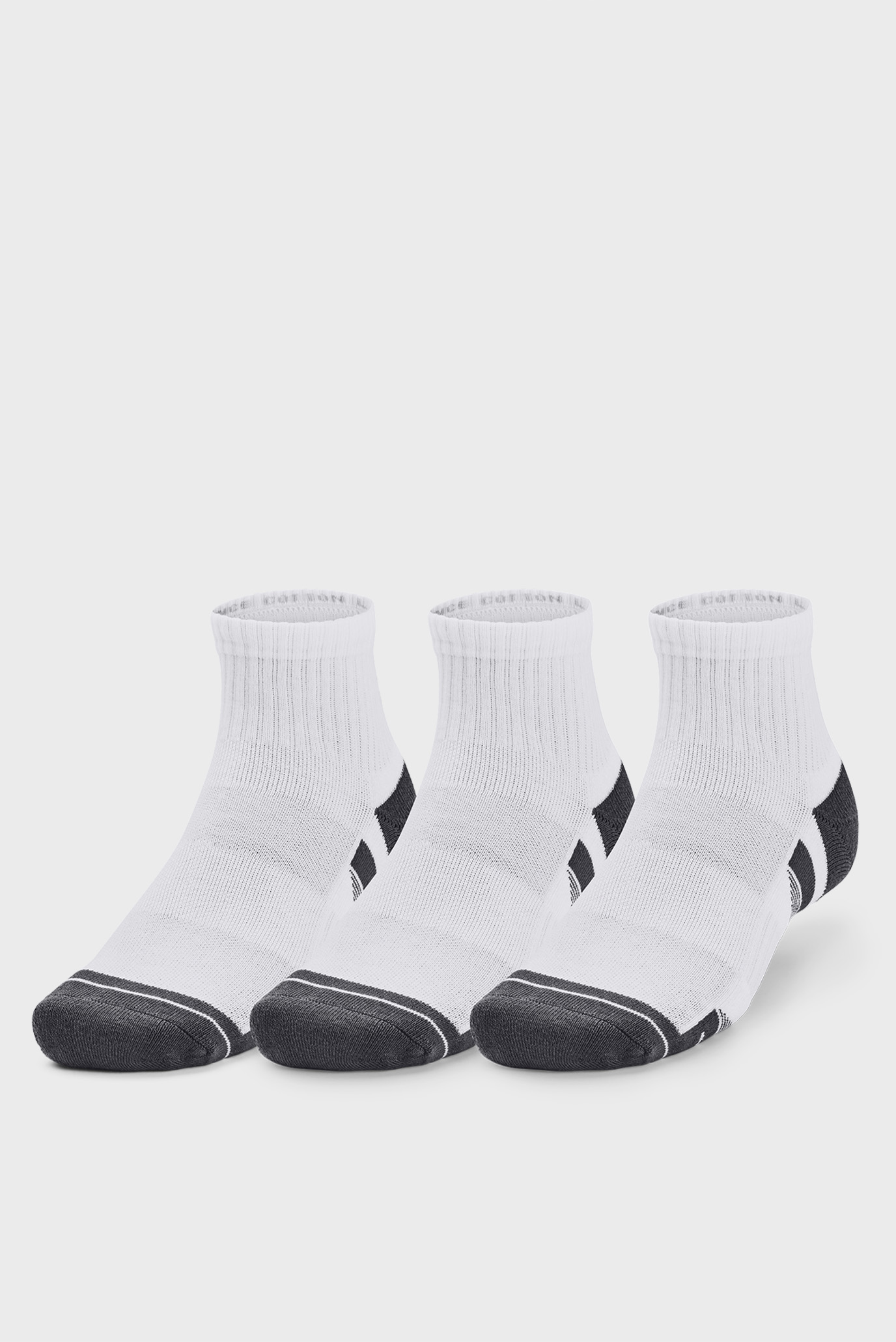 Белые носки (3 пары) UA Performance Cotton 3p Qtr 1