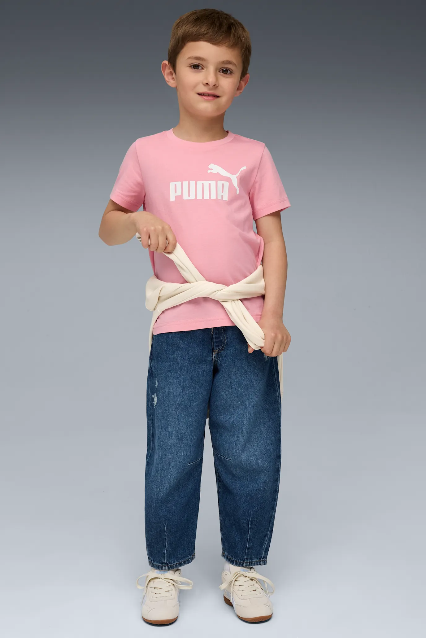 Дитяча рожева футболка ESS No. 1 Logo Tee Kids 3