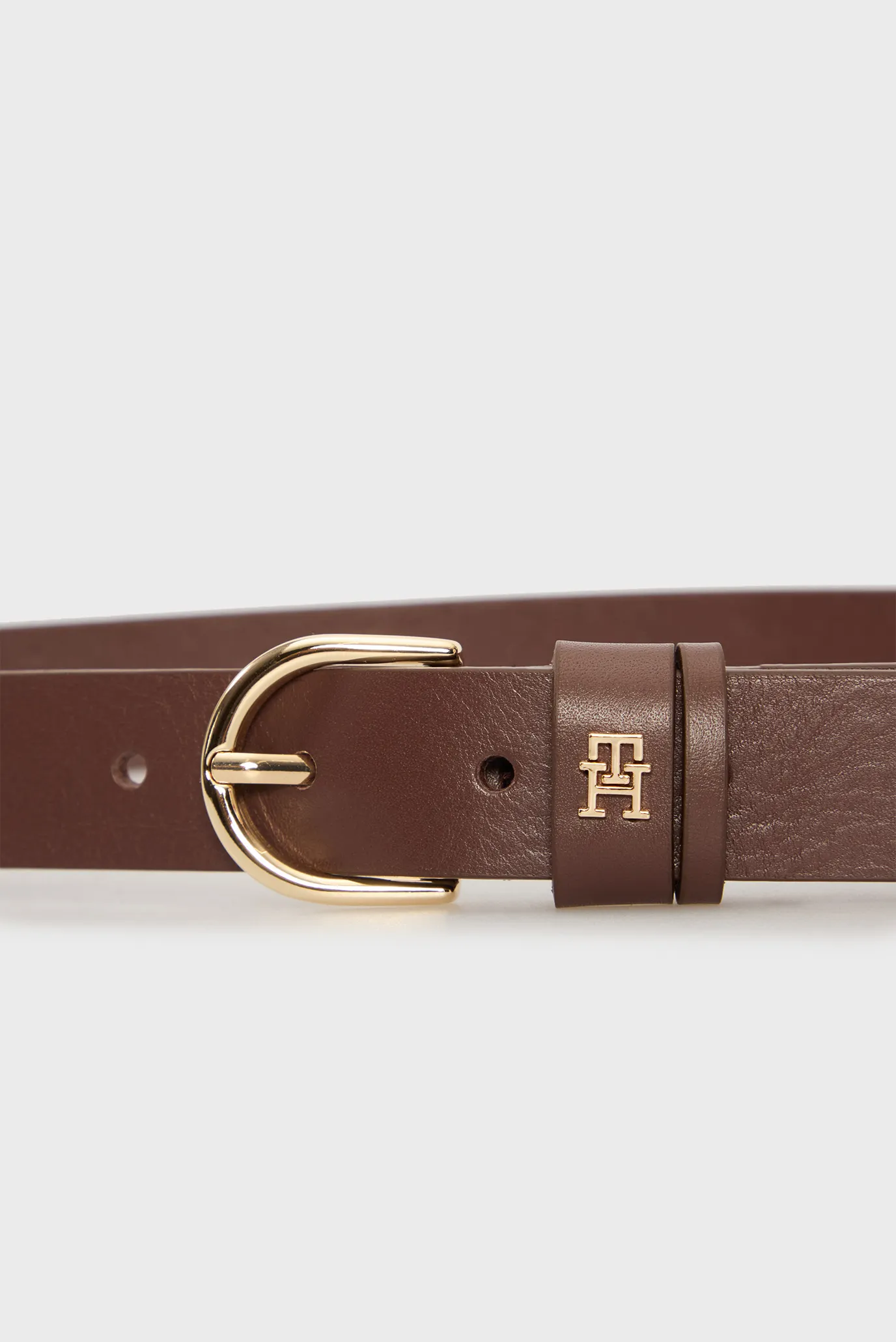 Жіночий коричневий шкіряний ремінь ESSENTIAL EFFORTLESS 2.5 2