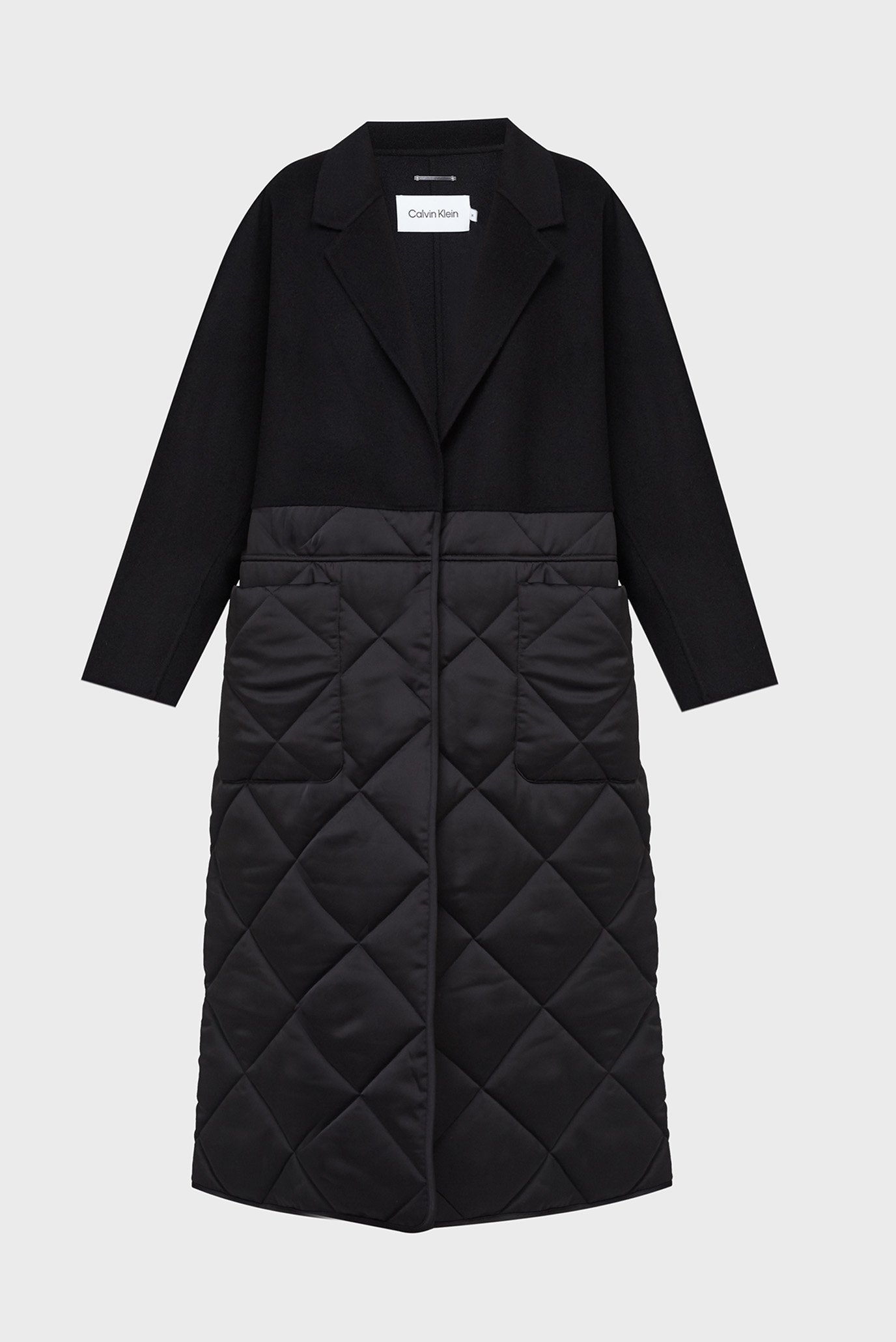 Женское черное пальто 1