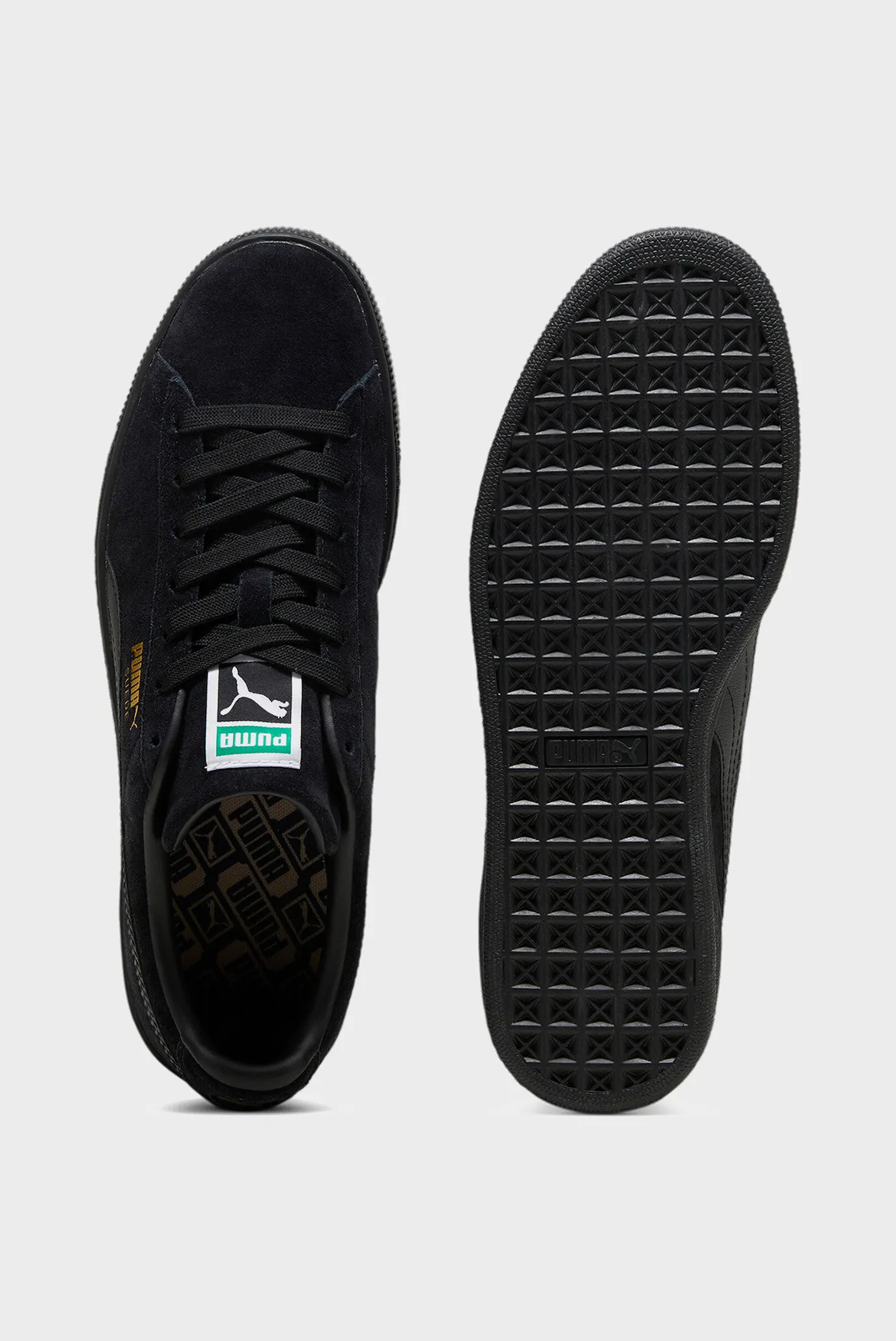 Чорні замшеві снікерси Suede Classic Sneakers Unisex 4