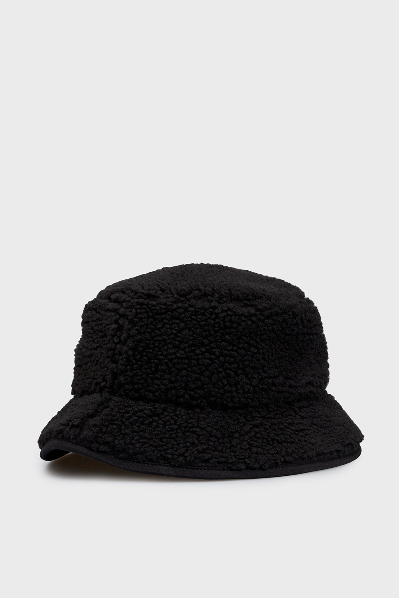 Мужская черная панама teddy bucket hat 1