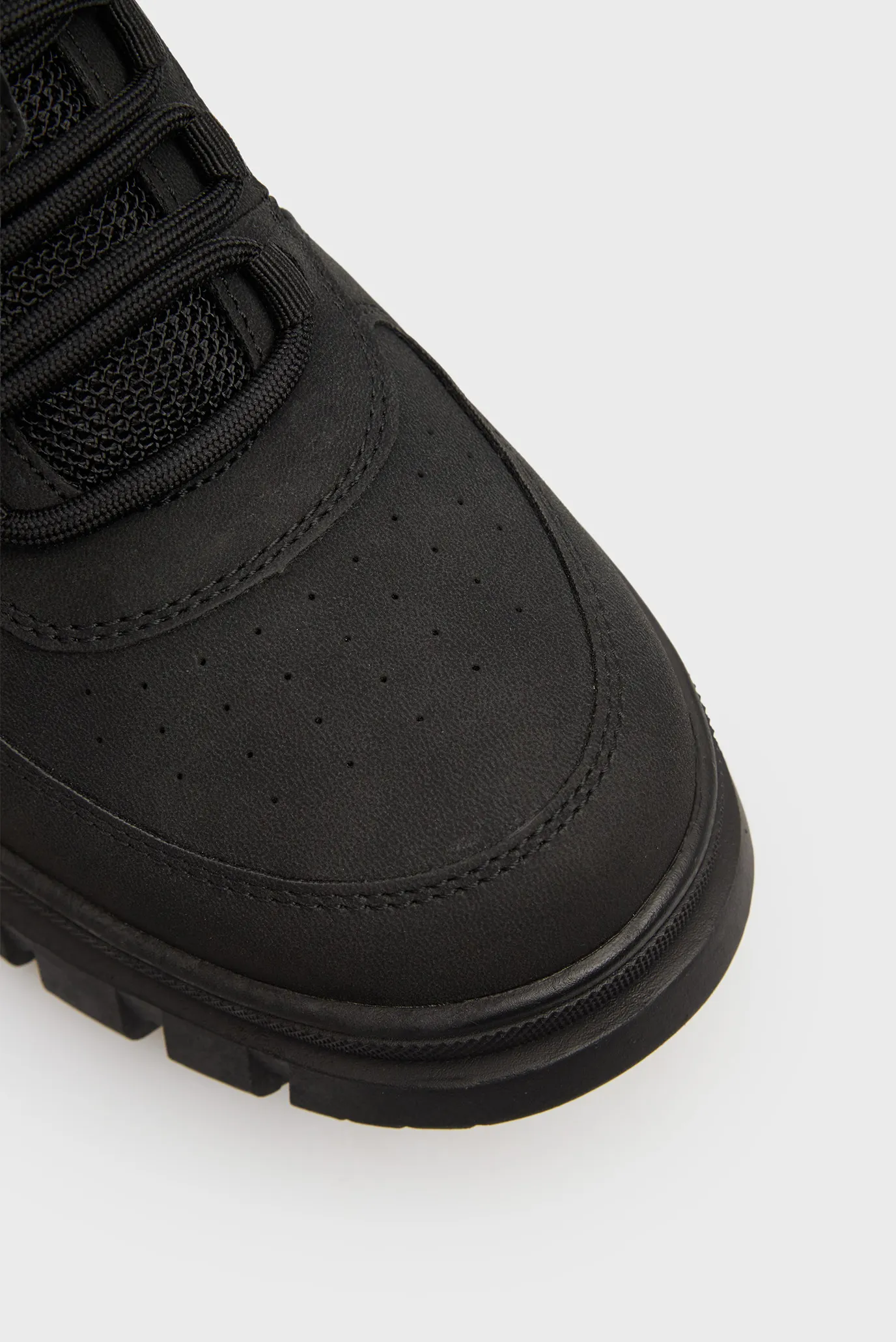 Детские черные ботинки LACE-UP 2