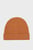 Мужская оранжевая шерстяная шапка