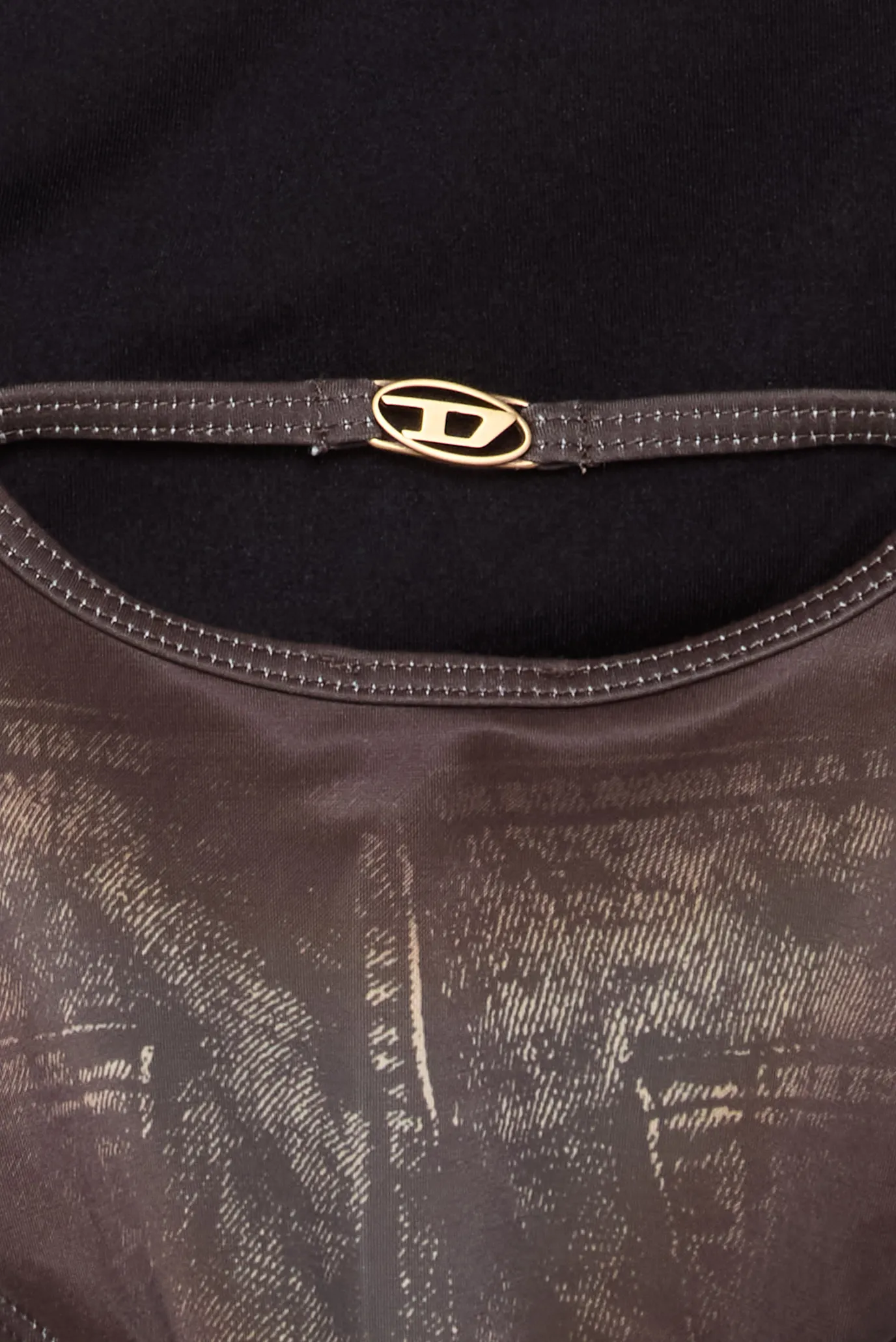 Жіночий коричневий купальник MARILYN-DNM 4