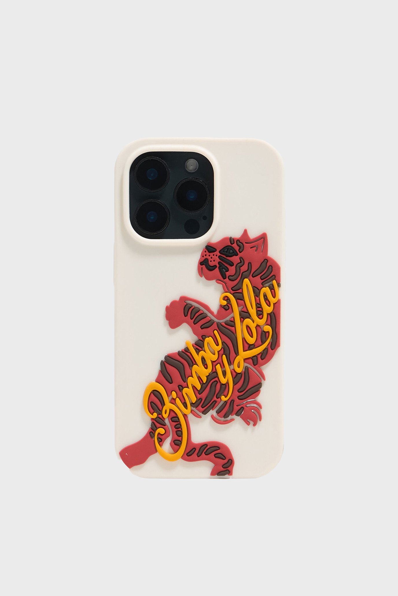 Женский белый чехол для iPhone 15 Pro Белый ONESIZE Bimba Y Lola 251BAFT09.24070 Женский белый чехол для iPhone 15 Pro Белый ONESIZE Bimba Y Lola 251BAFT09.24070
