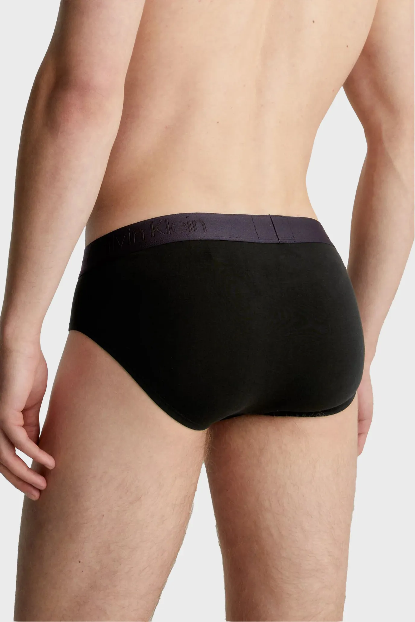 Чоловічі чорні бріфи (3 шт) 5