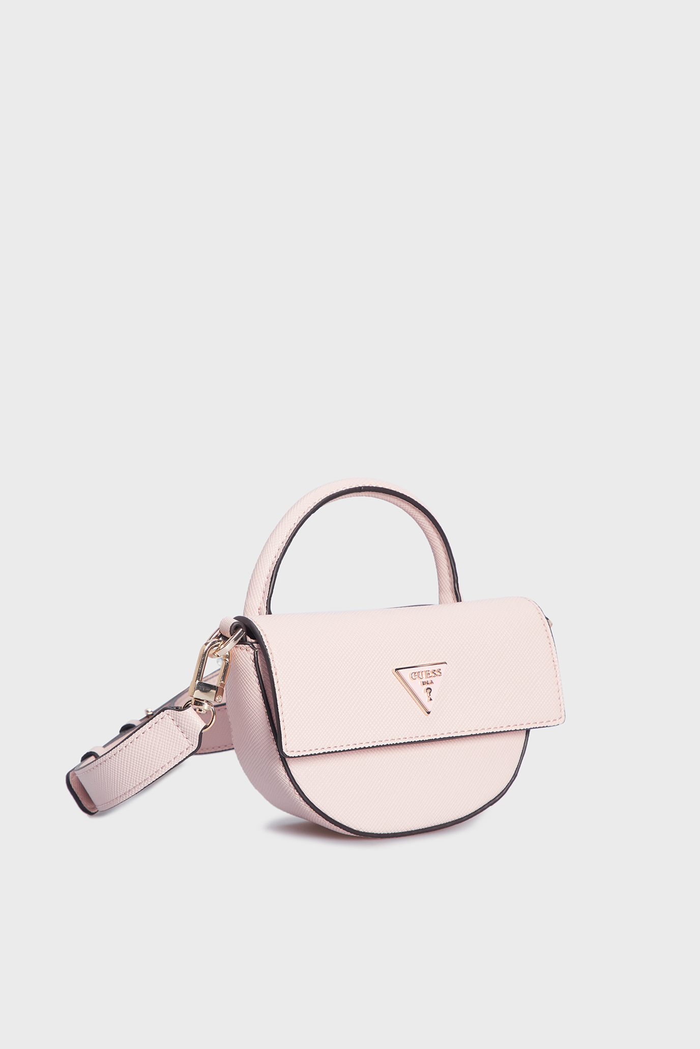 Женская розовая сумка ECO ALEXIE MINI TOP HNDLE FLAP Guess HWEVG873778 ...