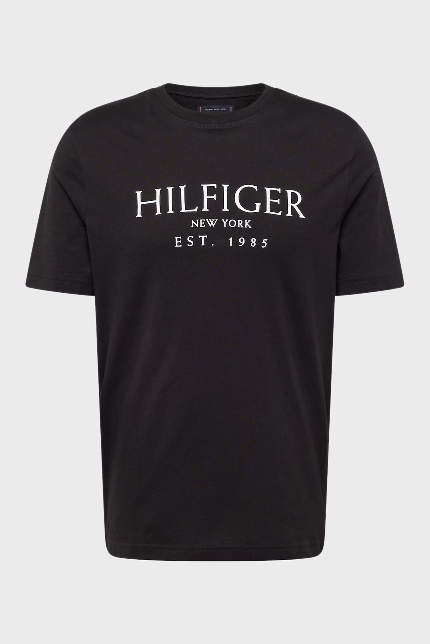 Чоловіча чорна футболка BIG HILFIGER TEE 1