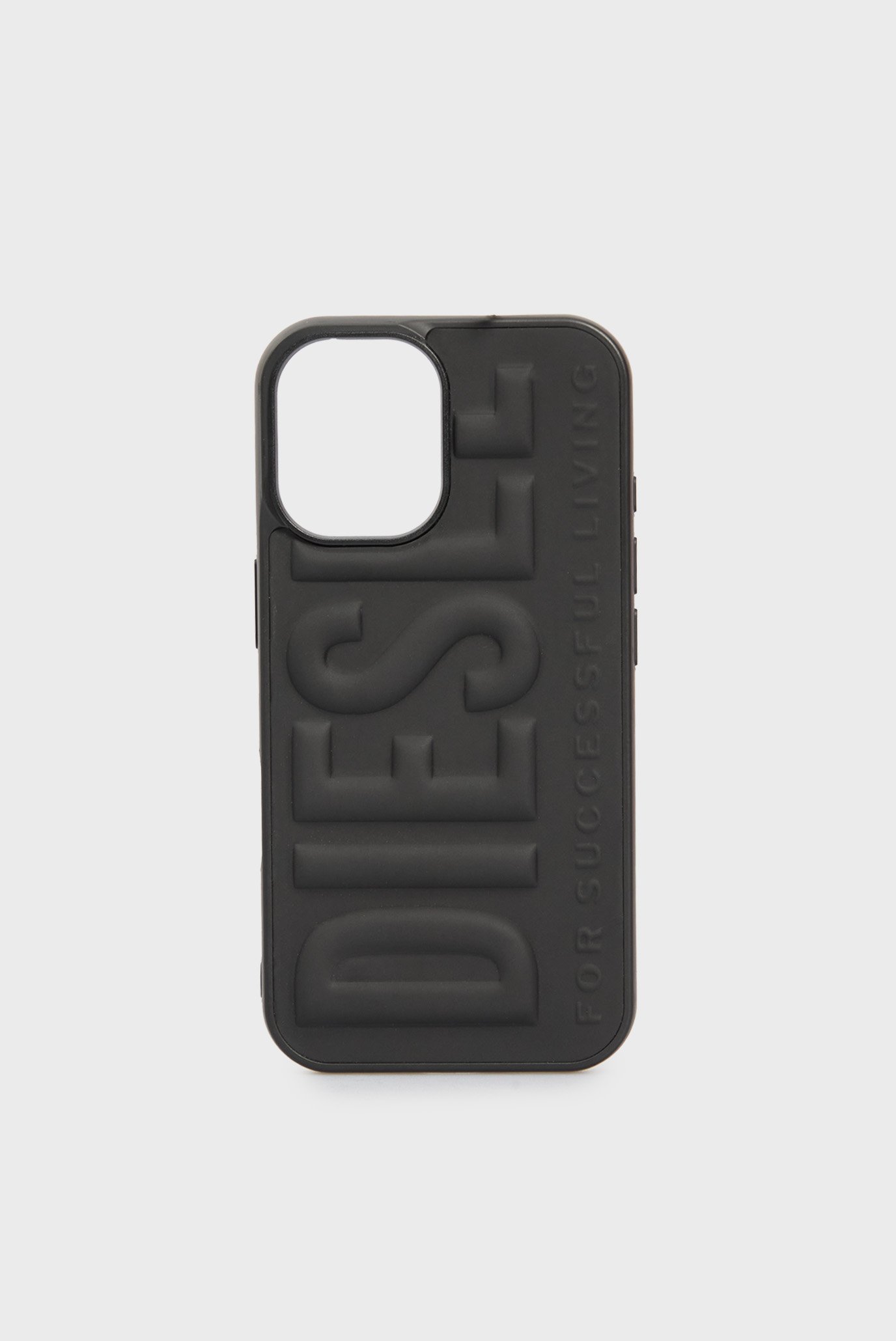Черный чехол для телефона iPhone 16 3D Biscotto Черный ONESIZE Diesel 60209 Черный чехол для телефона iPhone 16 3D Biscotto Черный ONESIZE Diesel 60209