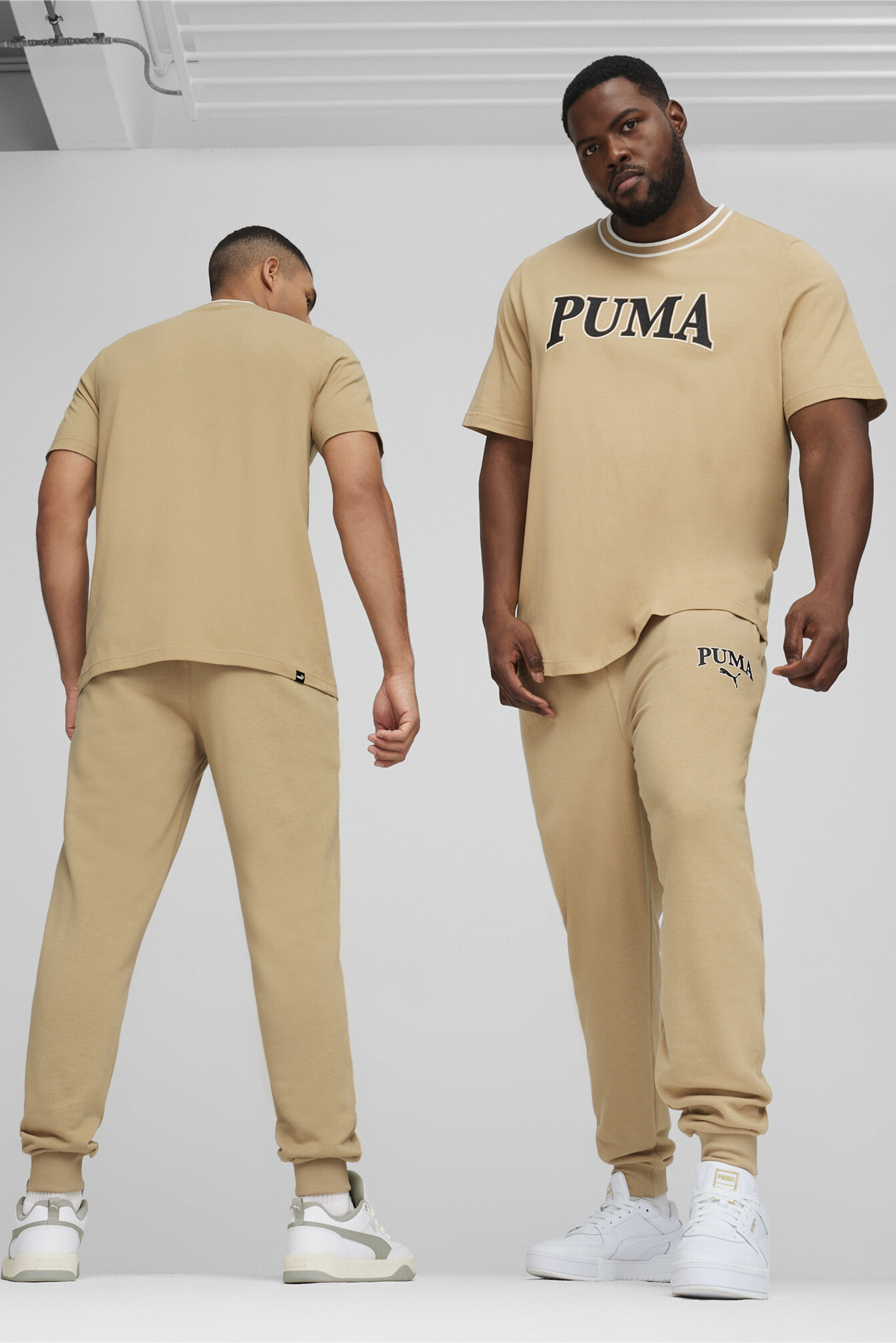 Мужские бежевые спортивные брюки PUMA SQUAD Track Pants 1