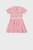 Детское розовое платье