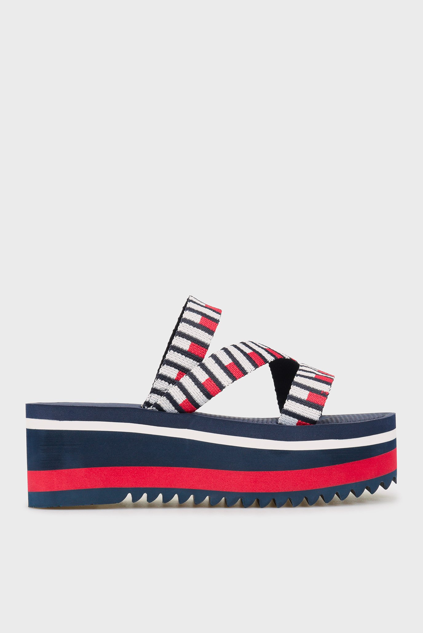 Женские слайдеры FLAG WEBBING FLATFORM MULE 1