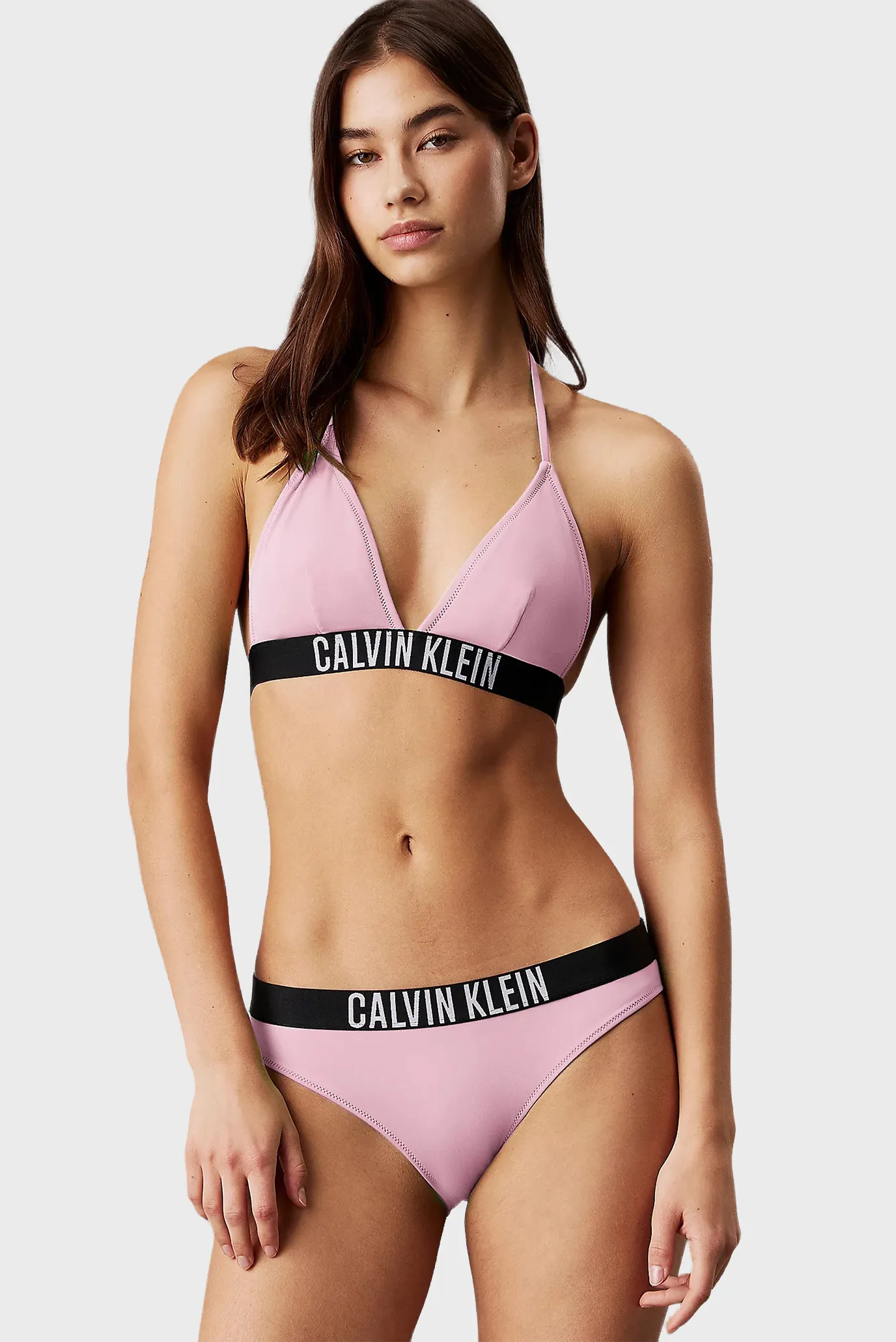 Жіночий рожевий ліф від купальника TRIANGLE- RP 1