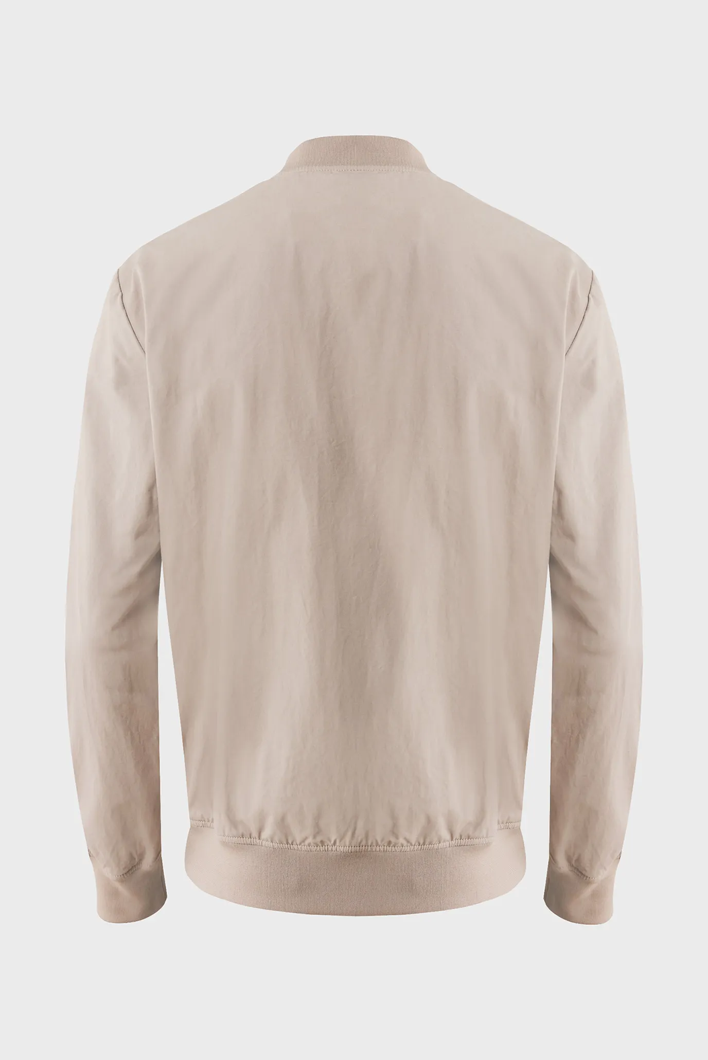 Чоловічий бежевий бомбер Cotton blend bomber jacket 7