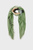Женский зеленый платок Cover
