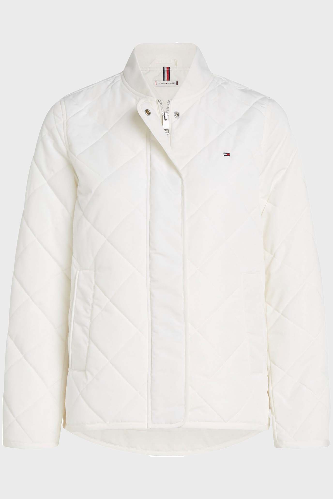 Женский белый бомбер LW QUILTED BOMBER JACKET 1