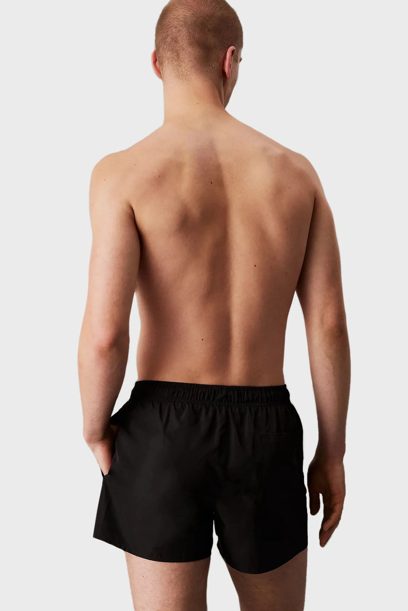 Мужские черные плавательные шорты 3