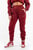 Женские бордовые спортивные брюки Boxraw Johnson