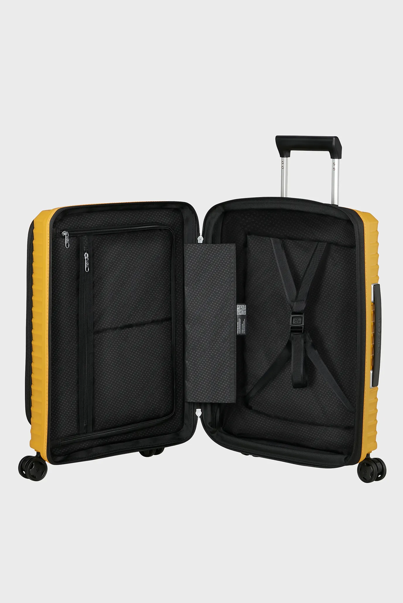 Жовта валіза 55 см UPSCAPE YELLOW 3