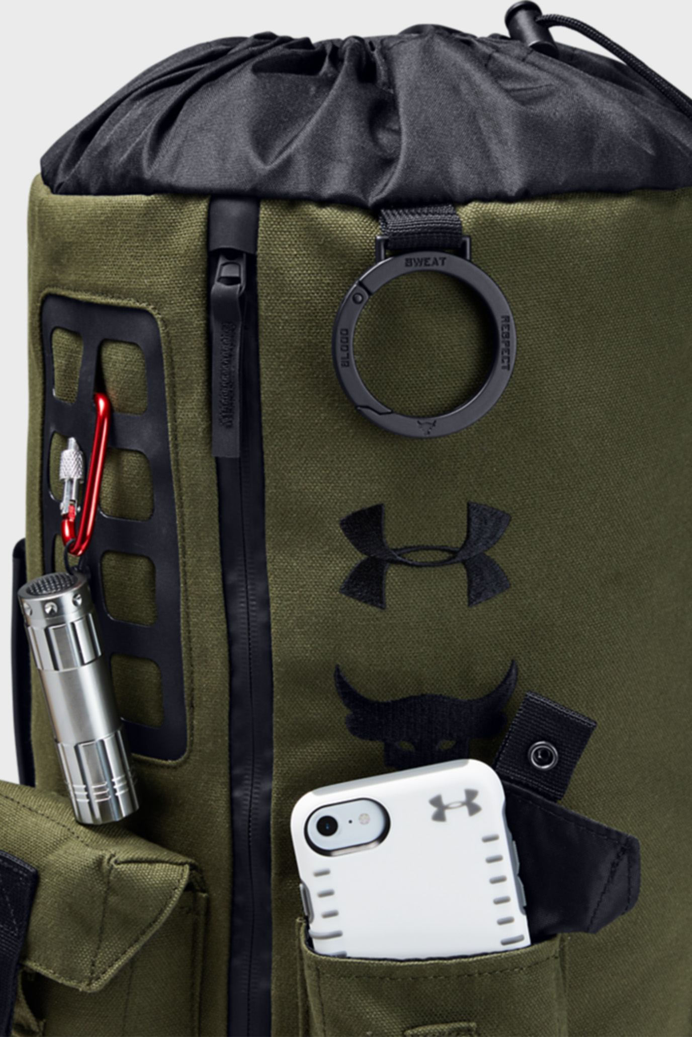 ua project rock 60 gym bag